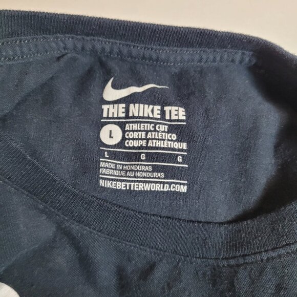 Nike Get Your Game Together Navy Blue T-Shirt Size Lrg - Picture 5 of 5
